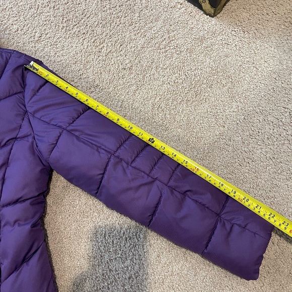 FADED GLORY Fleece Purple Puffer Winter Jacket - Picture 7 of 10